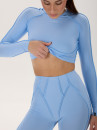 Long-sleeved top FITRUN Long Sleeve-Corset Versa "Sky VE"