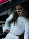 Топ з довгим рукавом FITRUN Long Sleeve-Corset DISCO Versa "White VE"