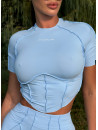 Футболка FITRUN T-shirt-Corset Versa "Sky VE"