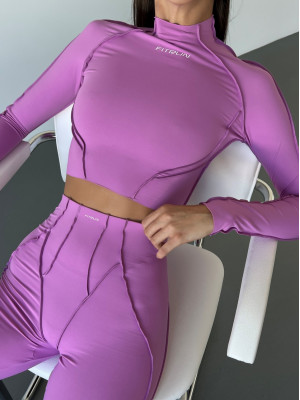 Укорочений рашгард FITRUN Rashguard Versa "Fuchsia VE"