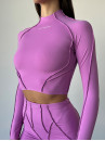 Shortened Rashguard FITRUN Rashguard Versa "Fuchsia VE"