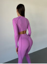 Укороченный рашгард FITRUN Rashguard Versa "Fuchsia VE"