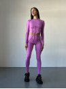 Shortened Rashguard FITRUN Rashguard-Corset Versa "Fuchsia VE"