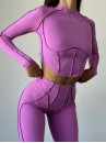 Shortened Rashguard FITRUN Rashguard-Corset Versa "Fuchsia VE"