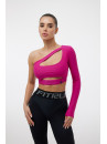 Укороченный рашгард FITRUN Rashguard Racy "Total Rose"
