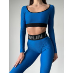 Shortened Rashguard FITRUN Rashguard Bliss "Blue"