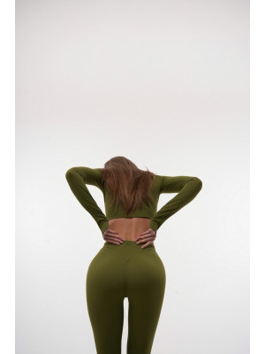 Long-sleeved top FITRUN Long Sleeve CORE "Khaki Relief" Long-sleeved top FITRUN Long Sleeve CORE "Khaki Relief"