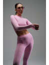 Топ з довгим рукавом FITRUN Long Sleeve CORE "Flamingo Relief"