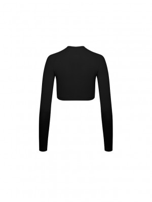 Long-sleeved top FITRUN Long Sleeve CORE "Black Relief"