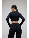 Топ з довгим рукавом FITRUN Long Sleeve CORE "Black Relief"