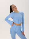 Long-sleeved top FITRUN Long Sleeve-Corset DISCO Versa "Sky VE"