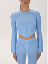 Long-sleeved top FITRUN Long Sleeve-Corset DISCO Versa "Sky VE"