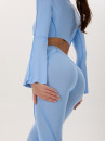 Long-sleeved top FITRUN Long Sleeve-Corset DISCO Versa "Sky VE"