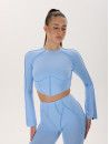 Long-sleeved top FITRUN Long Sleeve-Corset DISCO Versa "Sky VE"