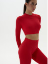 Long-sleeved top FITRUN Long Sleeve CORE "Red Relief"