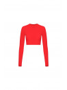 Long-sleeved top FITRUN Long Sleeve CORE "Red Relief"