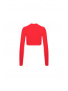 Long-sleeved top FITRUN Long Sleeve CORE "Red Relief"