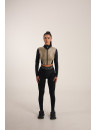 Рашгард FITRUN Rashguard Cropped ZIP "Beige Blaze"