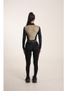 Рашгард FITRUN Rashguard Cropped ZIP "Beige Blaze"