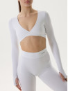 Топ с длинным рукавом FITRUN Long Sleeve YOGA "White VE"