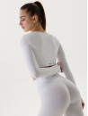 Топ с длинным рукавом FITRUN Long Sleeve YOGA "White VE"