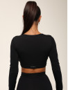 Long Sleeve Top FITRUN Long Sleeve YOGA "Black VE"