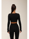 Рашгард  FITRUN Rashguard YOGA "Black VE"