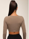 Long-sleeved top FITRUN Long Sleeve YOGA "Sand VE"