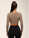 Long-sleeved top FITRUN Long Sleeve YOGA "Sand VE"