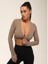 Long-sleeved top FITRUN Long Sleeve YOGA "Sand VE"