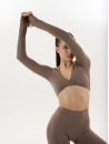 Long-sleeved top FITRUN Long Sleeve YOGA "Sand VE"