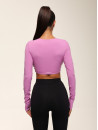 Long Sleeve Top FITRUN Long Sleeve YOGA "Fuchsia VE"