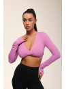 Рашгард  FITRUN Rashguard YOGA "Fuchsia VE"