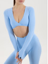 Топ с длинным рукавом FITRUN Long Sleeve YOGA "Sky VE"