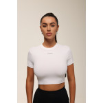 Футболка укорочена FITRUN T-shirt Short SKIN BASE "White VE"