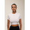 Футболка укорочена FITRUN T-shirt Short SKIN BASE "White VE"