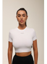 Футболка укорочена FITRUN T-shirt Short SKIN BASE "White VE"