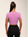 Футболка укорочена FITRUN T-shirt Short SKIN BASE "Fuchsia VE"