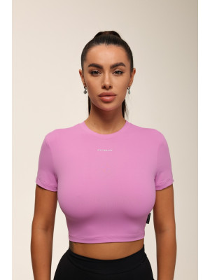 Футболка укорочена FITRUN T-shirt Short SKIN BASE "Fuchsia VE"