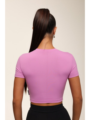 Футболка укорочена FITRUN T-shirt Short SKIN BASE "Fuchsia VE"