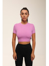 Футболка укорочена FITRUN T-shirt Short SKIN BASE "Fuchsia VE"