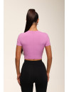 Футболка укорочена FITRUN T-shirt Short SKIN BASE "Fuchsia VE"