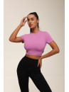 Футболка укорочена FITRUN T-shirt Short SKIN BASE "Fuchsia VE"