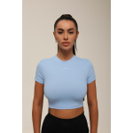 Футболка укорочена FITRUN T-shirt Short SKIN BASE "Sky VE"