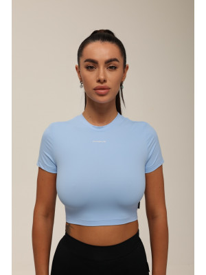 Футболка укорочена FITRUN T-shirt Short SKIN BASE "Sky VE"