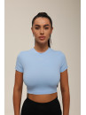 Футболка укорочена FITRUN T-shirt Short SKIN BASE "Sky VE"