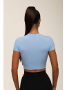 Футболка укорочена FITRUN T-shirt Short SKIN BASE "Sky VE"