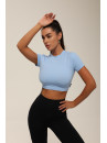Футболка укорочена FITRUN T-shirt Short SKIN BASE "Sky VE"