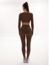 Топ з довгим рукавом FITRUN Long Sleeve YOGA "Caramel NE"