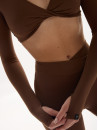 Топ з довгим рукавом FITRUN Long Sleeve YOGA "Caramel NE"